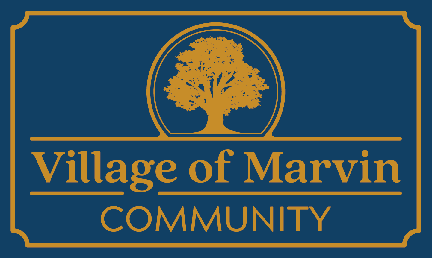 Village of Marvin Community Sign